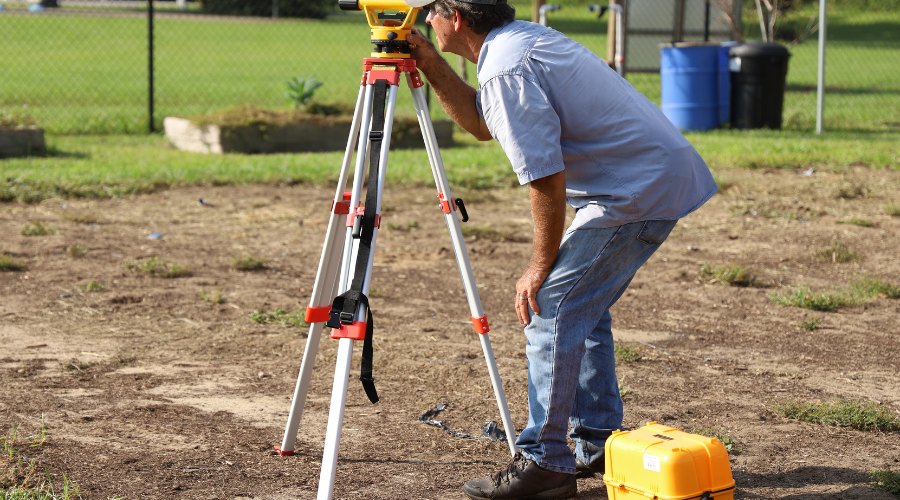survey your vacant lot